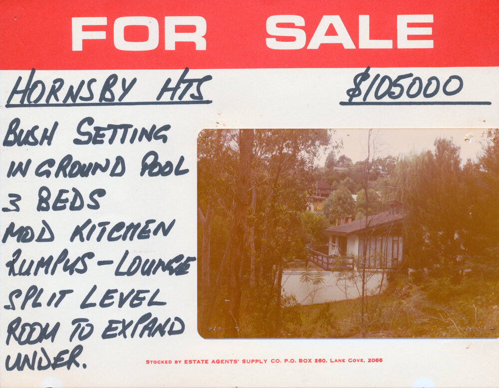 Real Estate Advertisement - Hornsby Heights