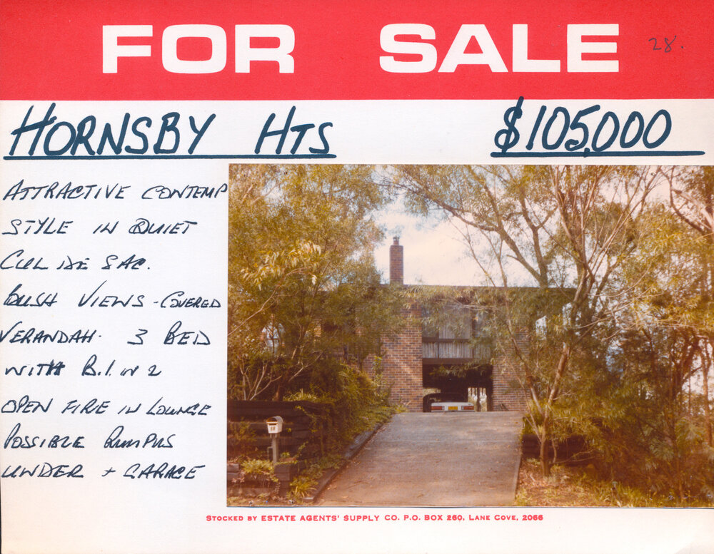 Real Estate Advertisement - Hornsby Heights