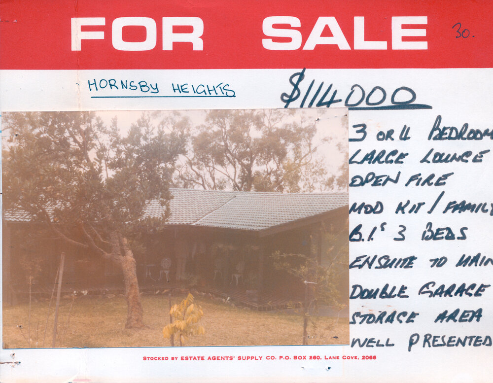 Real Estate Advertisement - Hornsby Heights