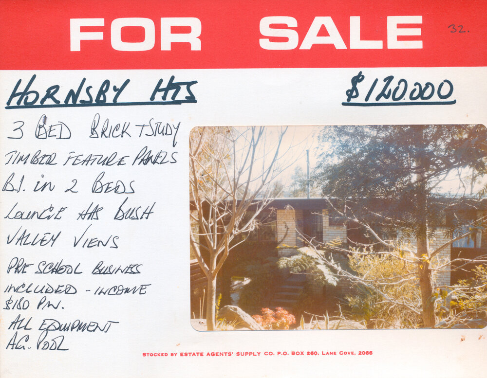 Real Estate Advertisement - Hornsby Heights