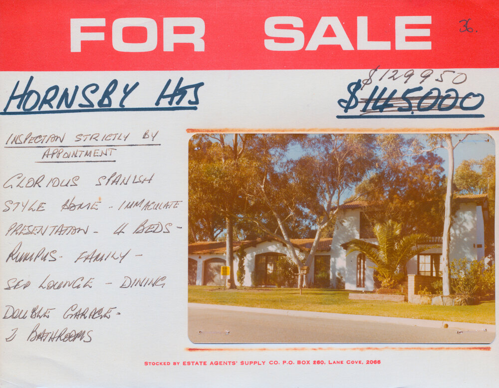 Real Estate Advertisement - Hornsby Heights