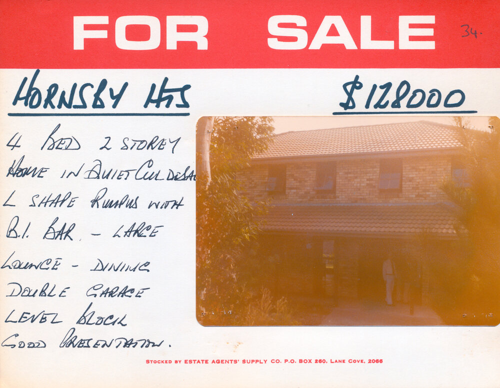 Real Estate Advertisement - Hornsby Heights