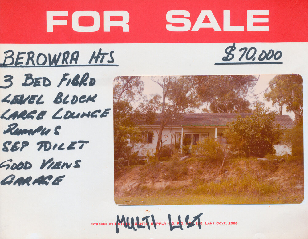 Real Estate Advertisement - Berowra