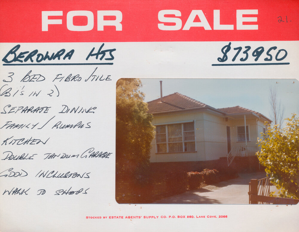 Real Estate Advertisement - Berowra
