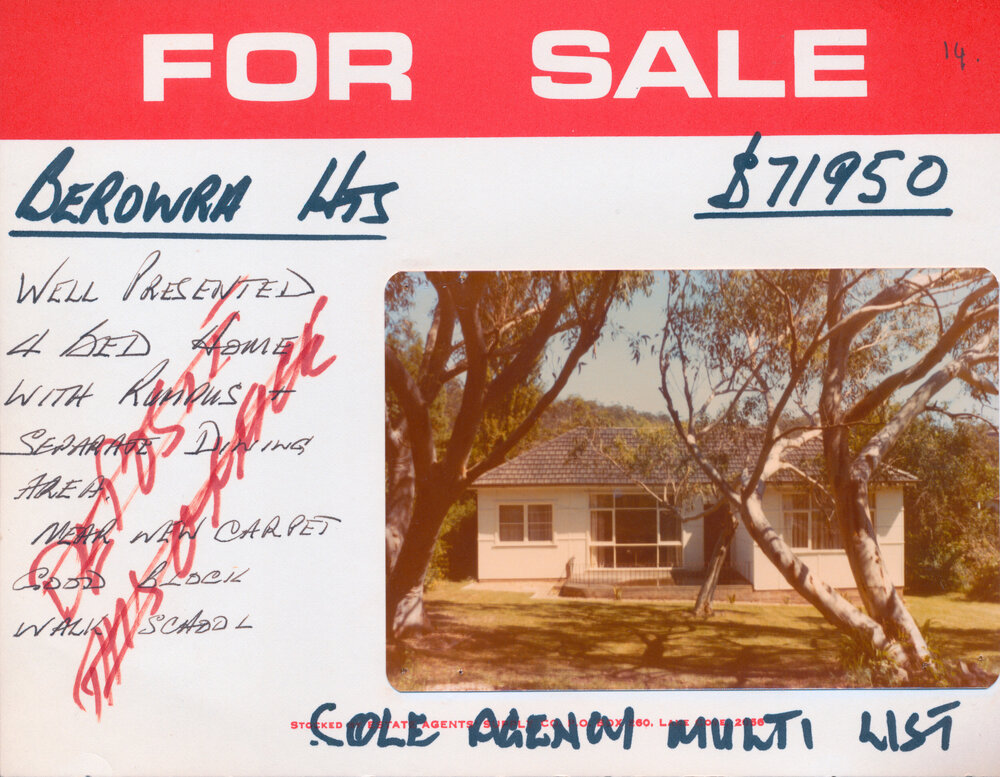Real Estate Advertisement - Berowra