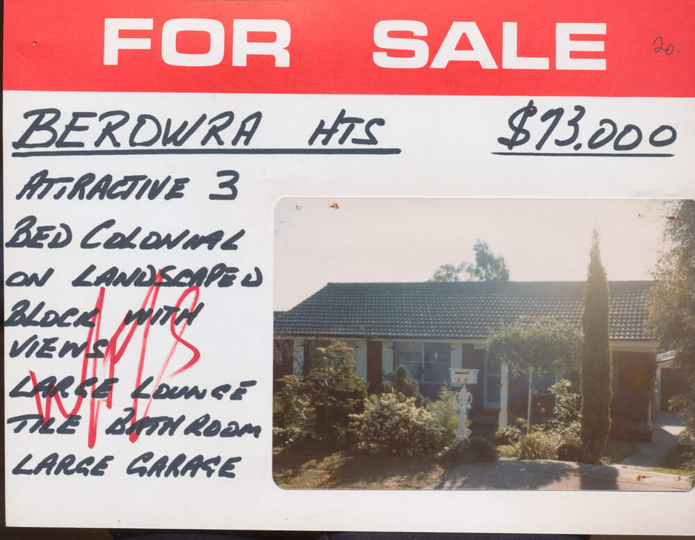 Real Estate Advertisement - Berowra