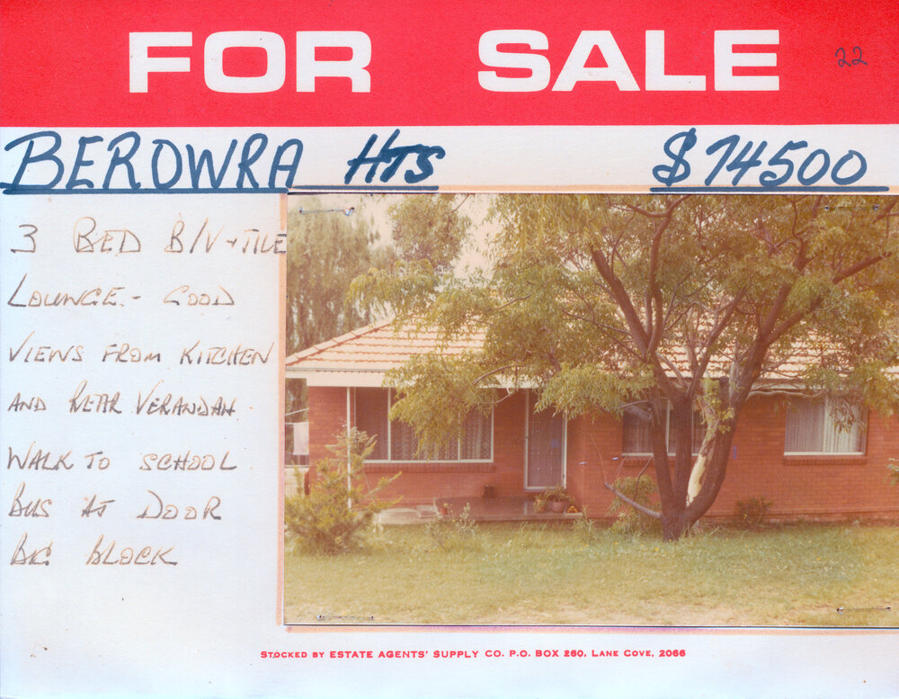 Real Estate Advertisement - Berowra