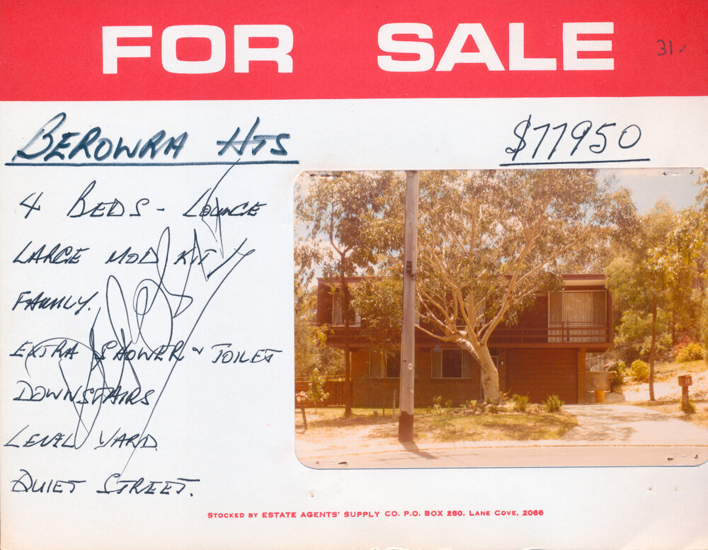 Real Estate Advertisement - Berowra