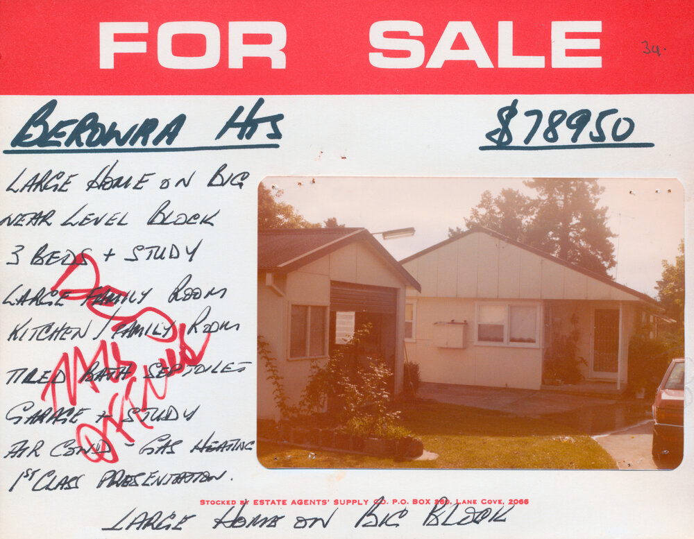 Real Estate Advertisement - Berowra