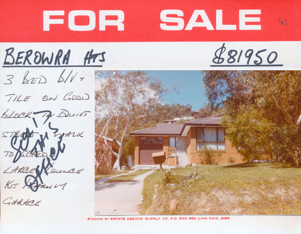 Real Estate Advertisement - Berowra
