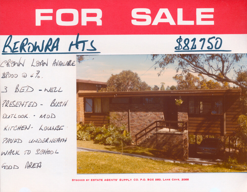Real Estate Advertisement - Berowra