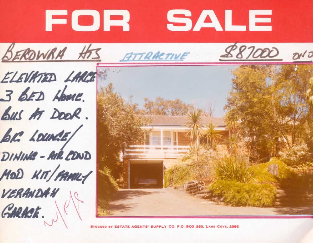 Real Estate Advertisement - Berowra