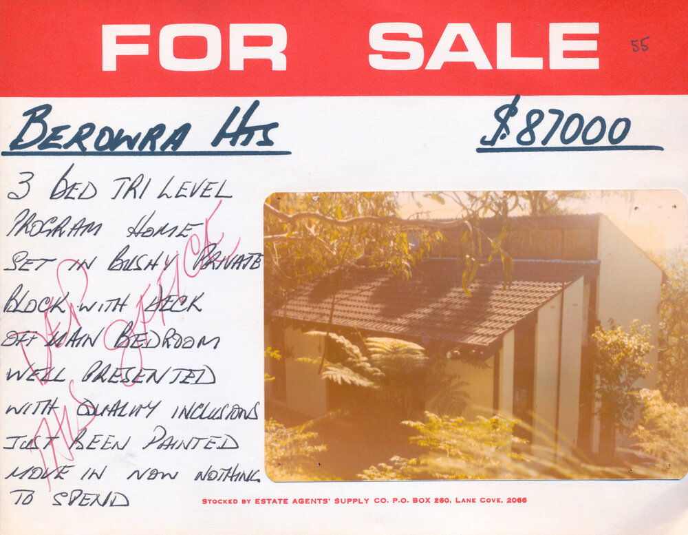 Real Estate Advertisement - Berowra