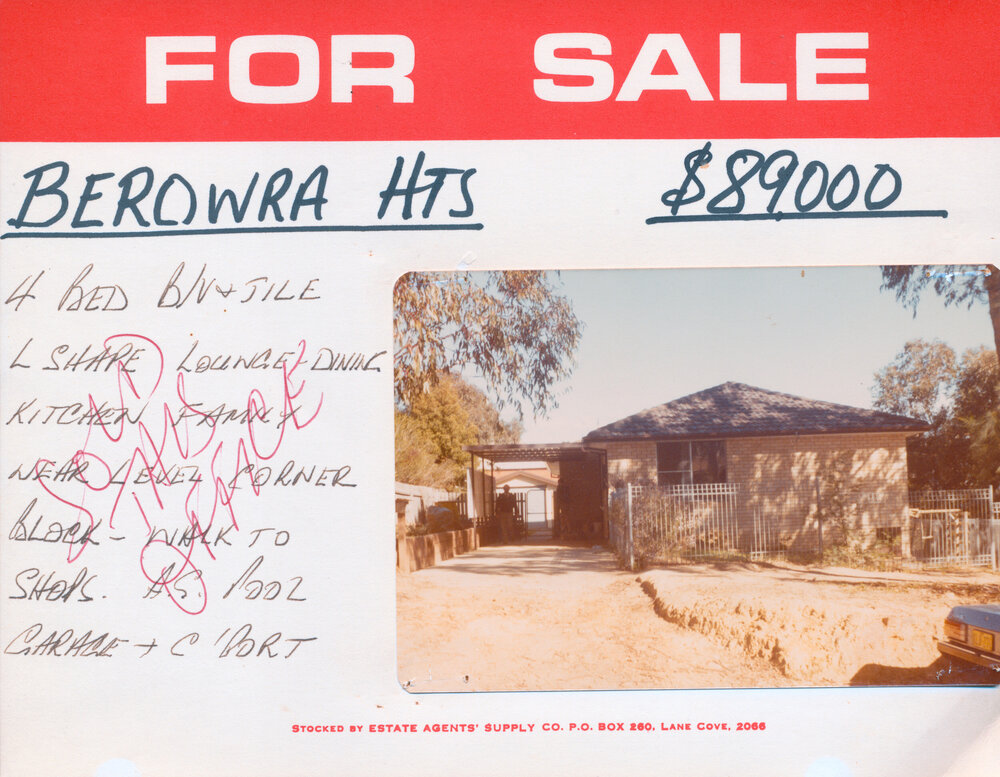 Real Estate Advertisement - Berowra