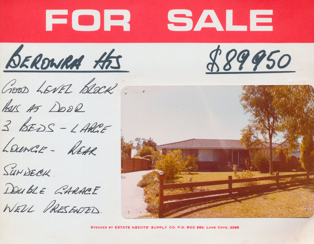 Real Estate Advertisement - Berowra