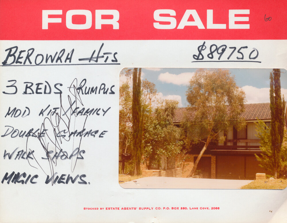 Real Estate Advertisement - Berowra