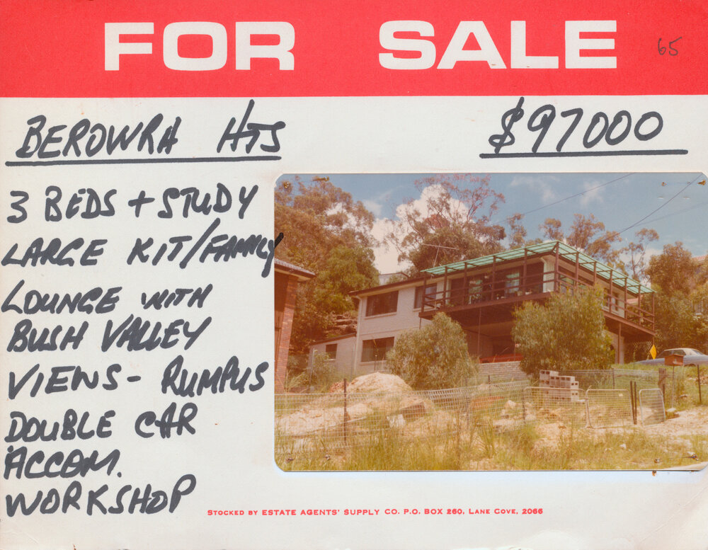 Real Estate Advertisement - Berowra