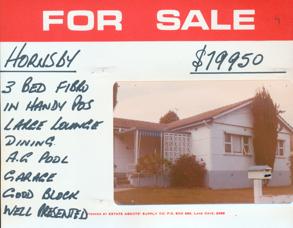 Real Estate Advertisement - Hornsby