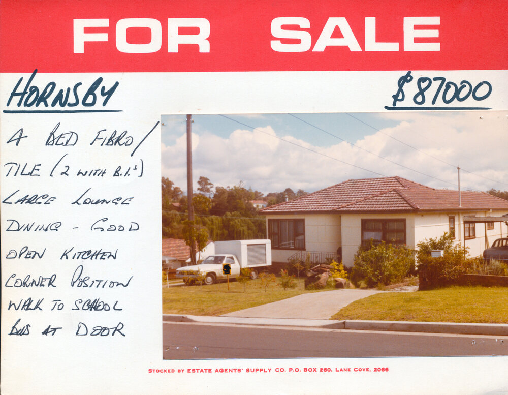 Real Estate Advertisement - Hornsby