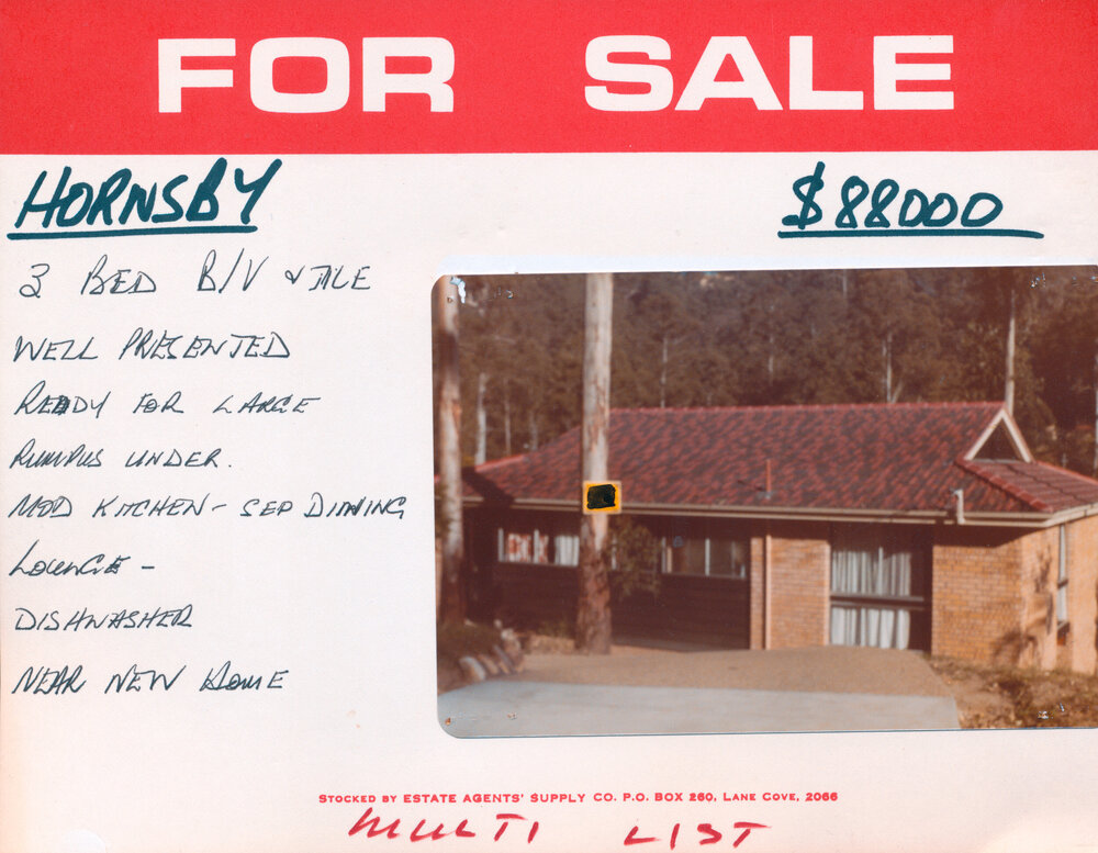 Real Estate Advertisement - Hornsby