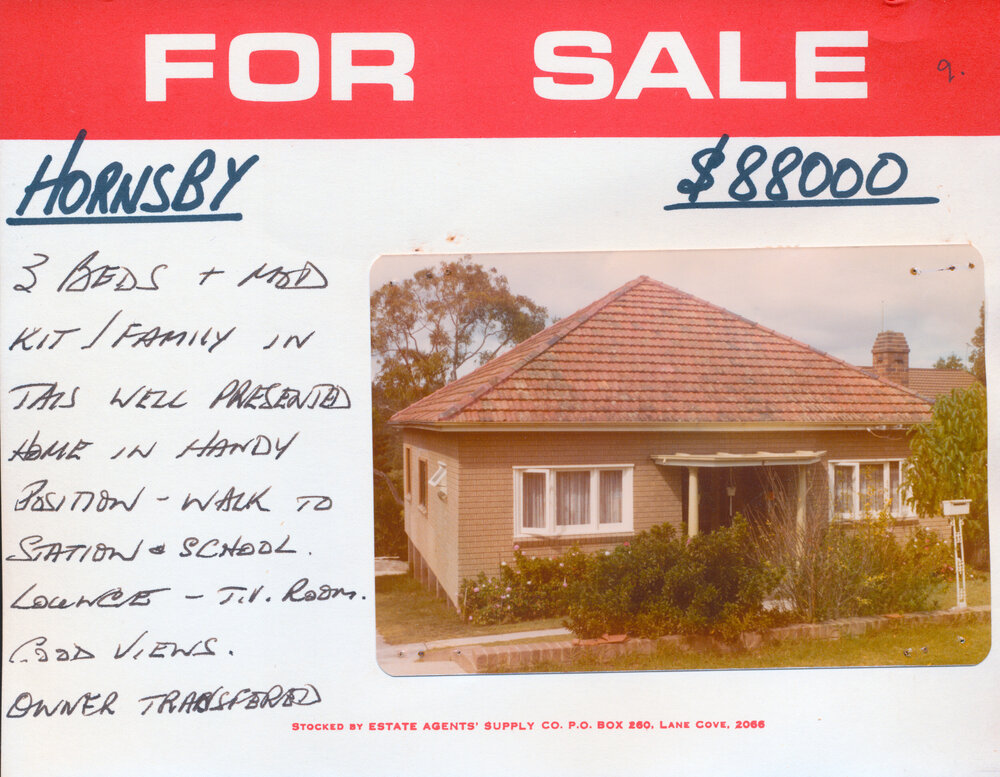 Real Estate Advertisement - Hornsby