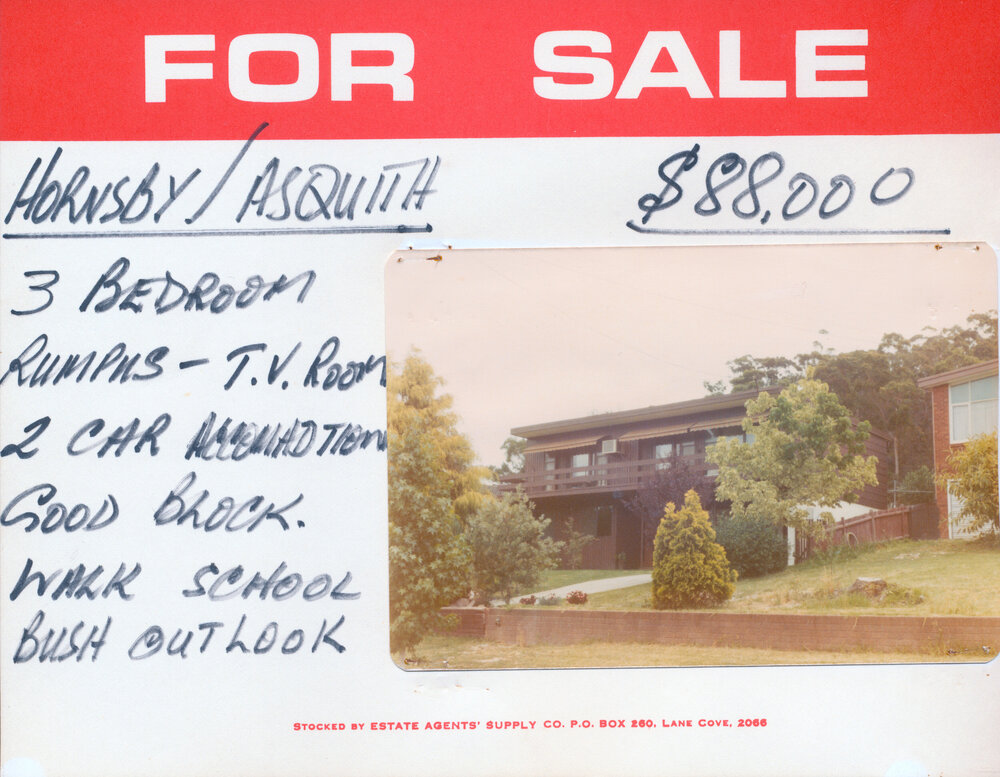 Real Estate Advertisement - Hornsby
