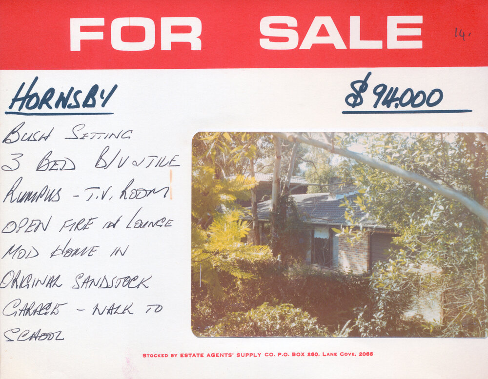 Real Estate Advertisement - Hornsby