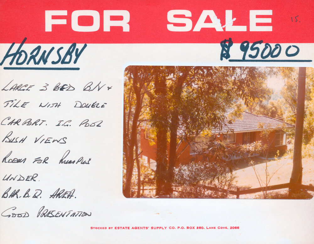 Real Estate Advertisement - Hornsby