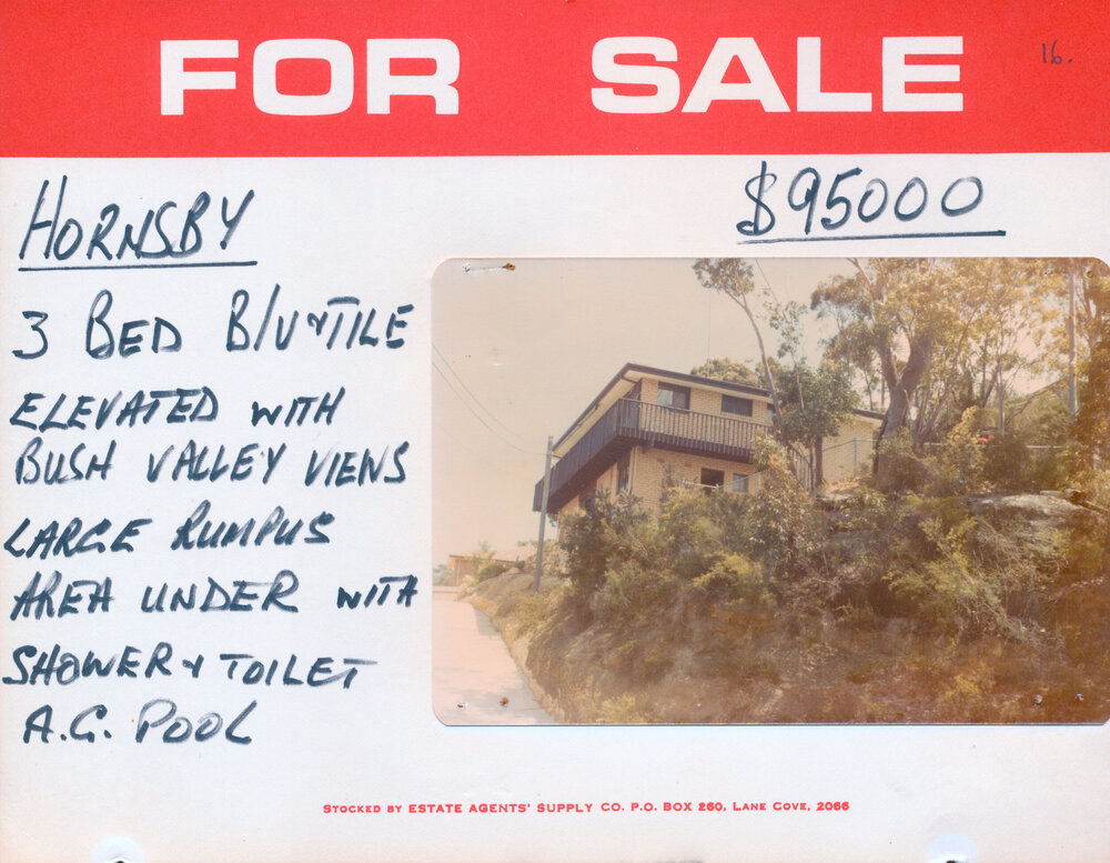 Real Estate Advertisement - Hornsby