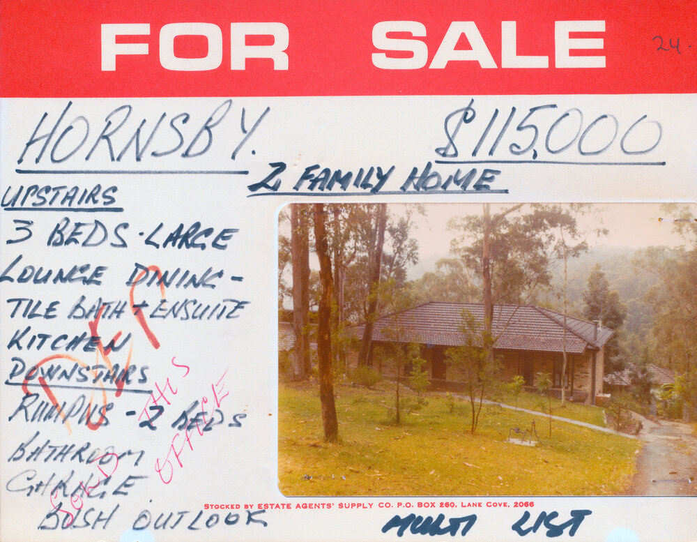 Real Estate Advertisement - Hornsby