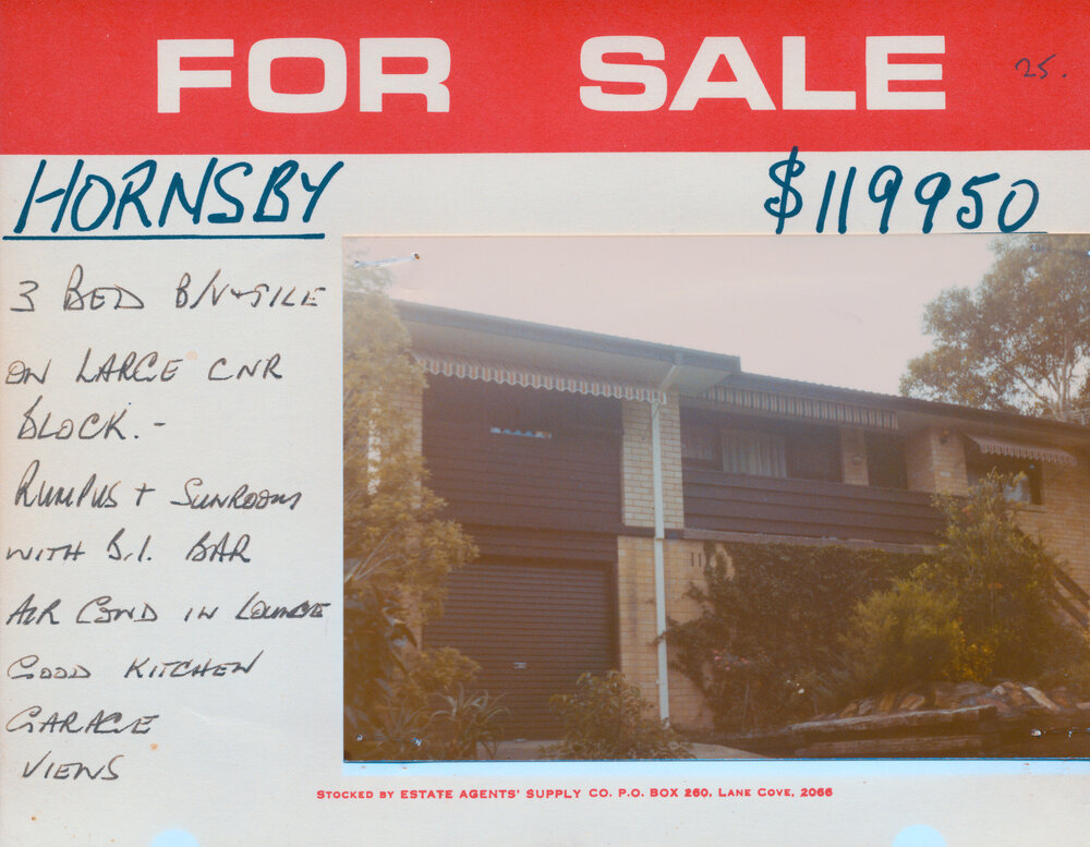 Real Estate Advertisement - Hornsby