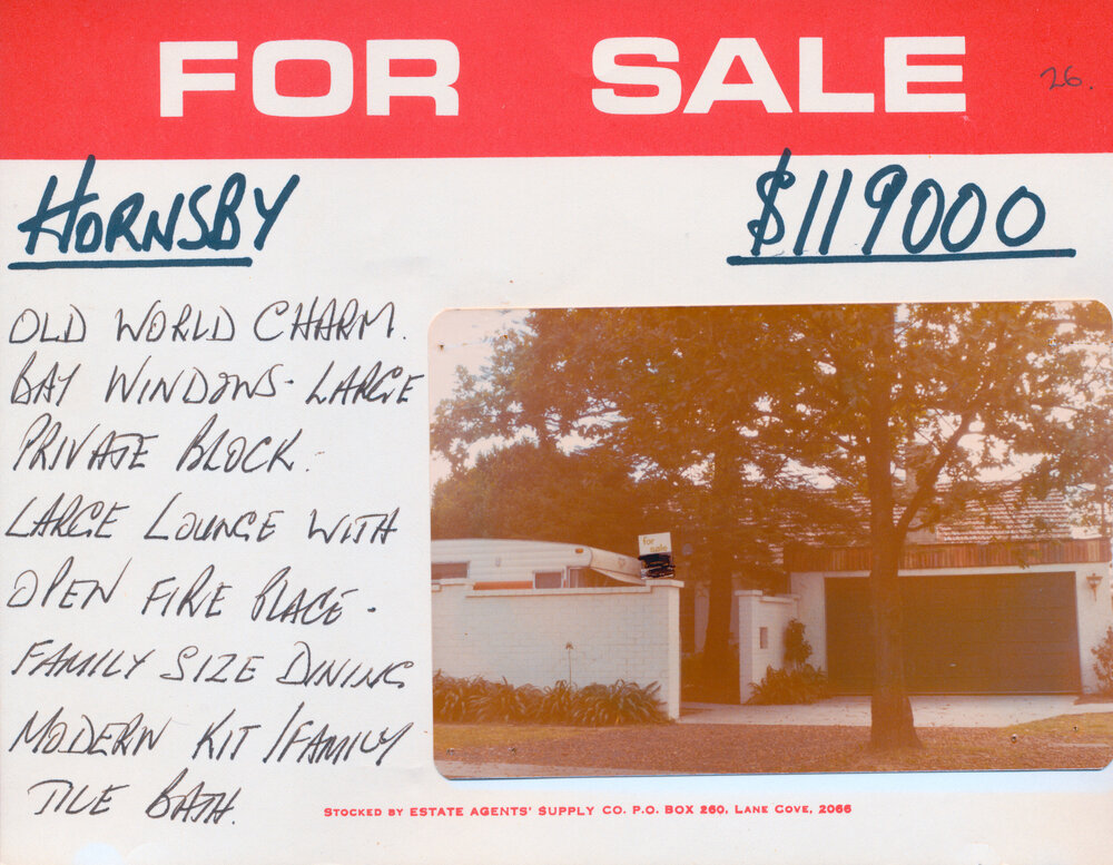 Real Estate Advertisement - Hornsby