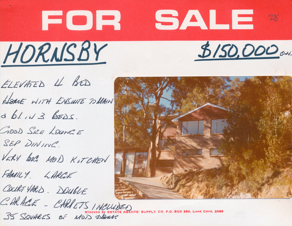 Real Estate Advertisement - Hornsby