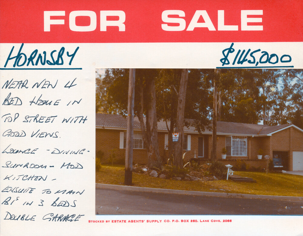 Real Estate Advertisement - Hornsby