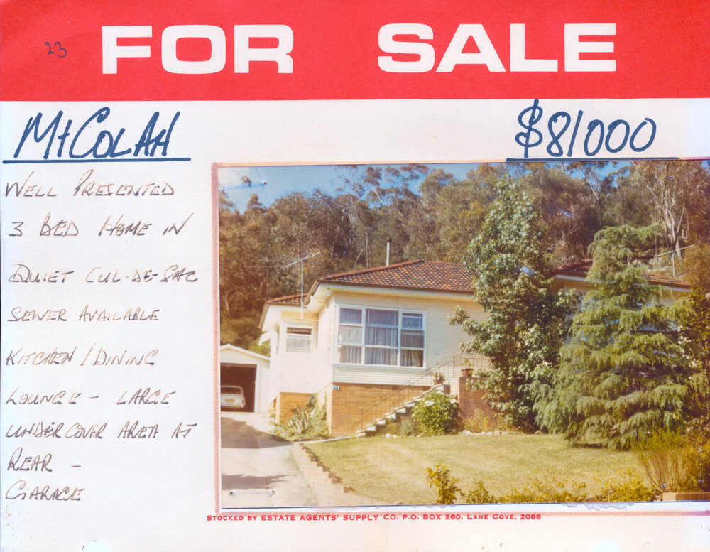 Real Estate Advertisement - Mount Colah