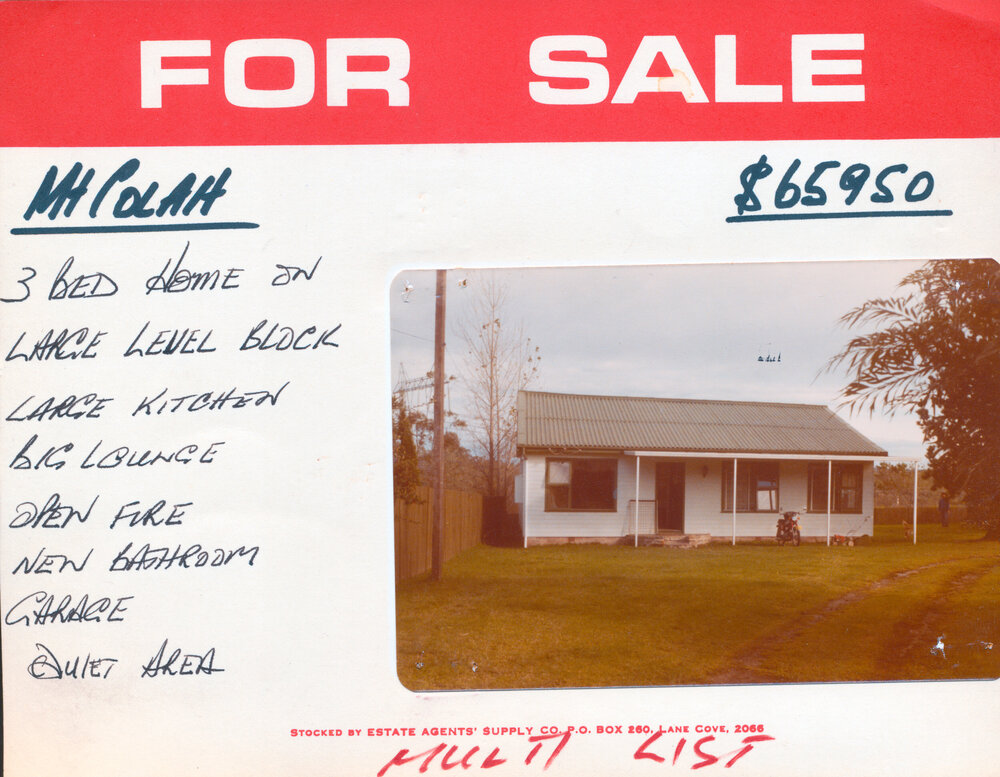 Real Estate Advertisement - Mount Colah