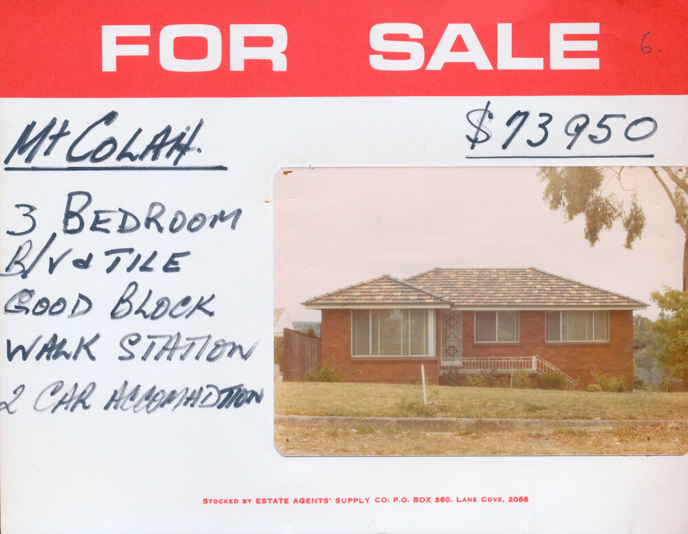 Real Estate Advertisement - Mount Colah