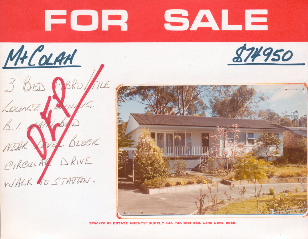Real Estate Advertisement - Mount Colah
