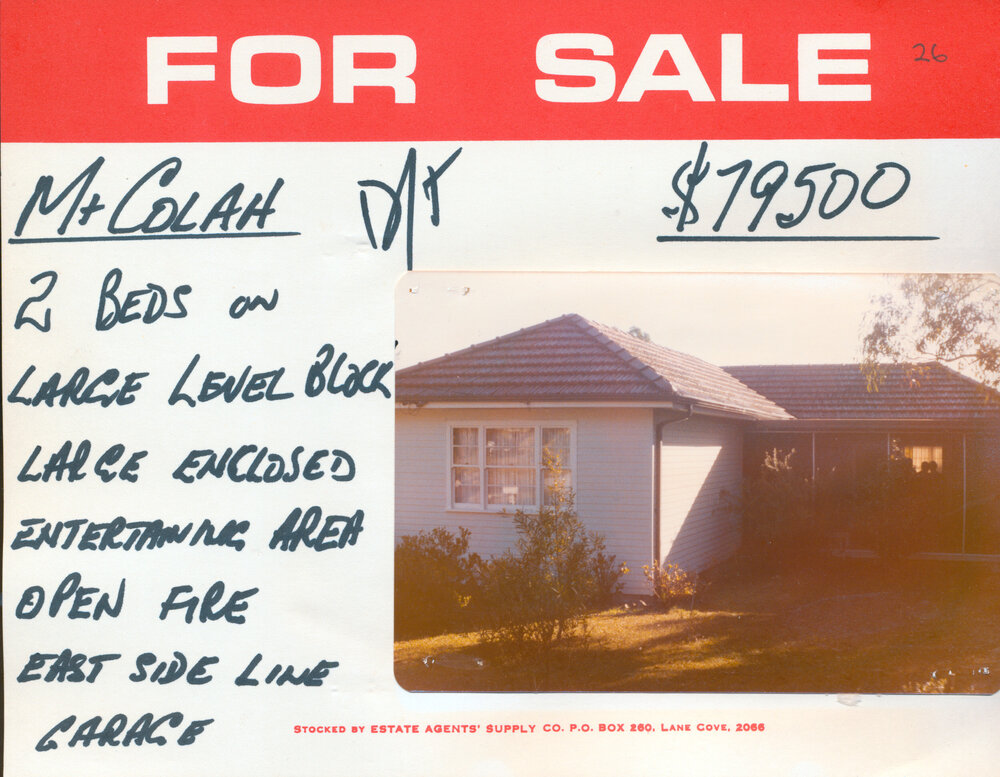 Real Estate Advertisement - Mount Colah