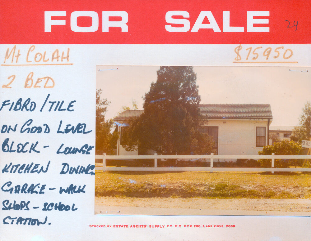Real Estate Advertisement - Mount Colah