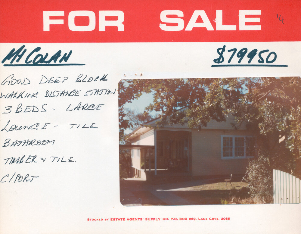 Real Estate Advertisement - Mount Colah