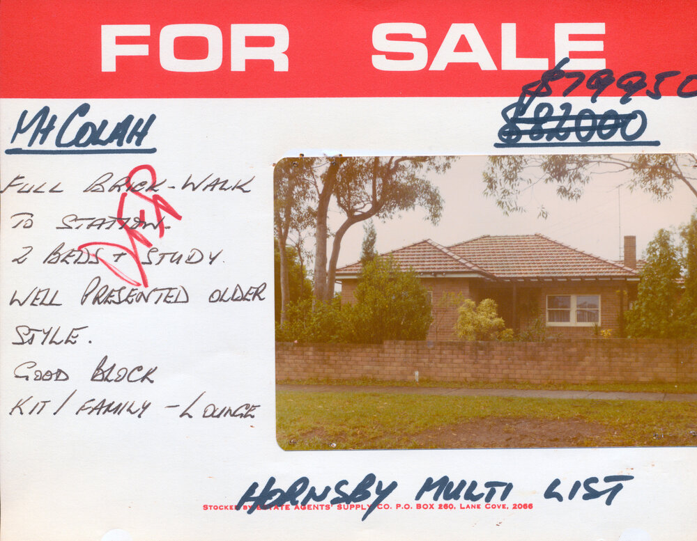 Real Estate Advertisement - Mount Colah