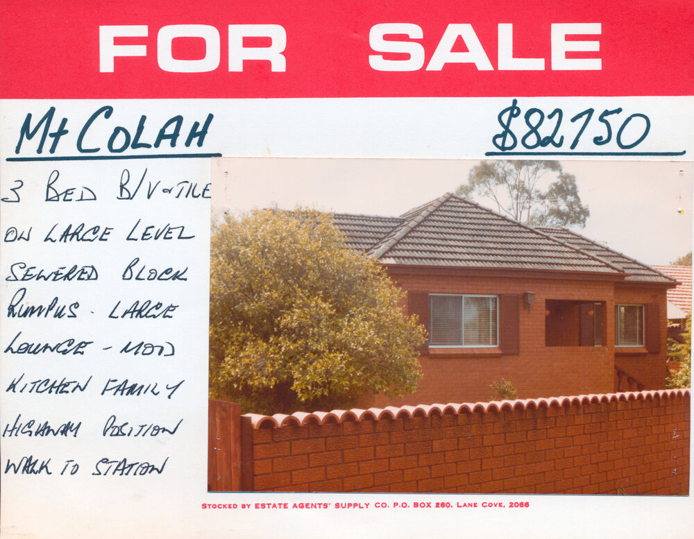 Real Estate Advertisement - Mount Colah