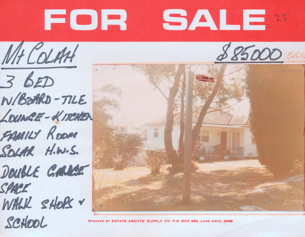 Real Estate Advertisement - Mount Colah