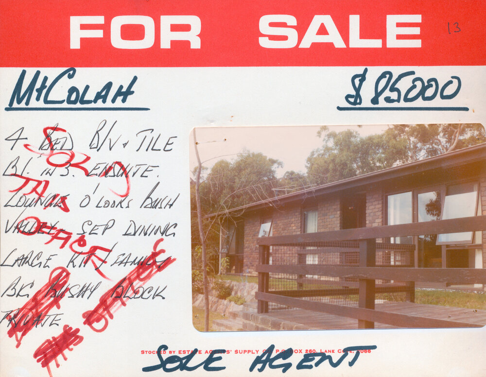 Real Estate Advertisement - Mount Colah