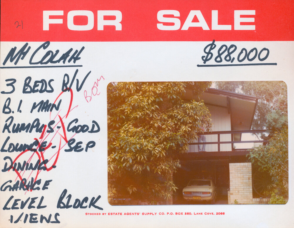 Real Estate Advertisement - Mount Colah