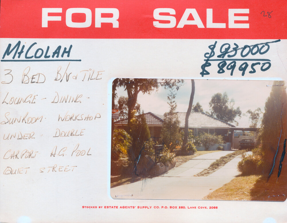 Real Estate Advertisement - Mount Colah