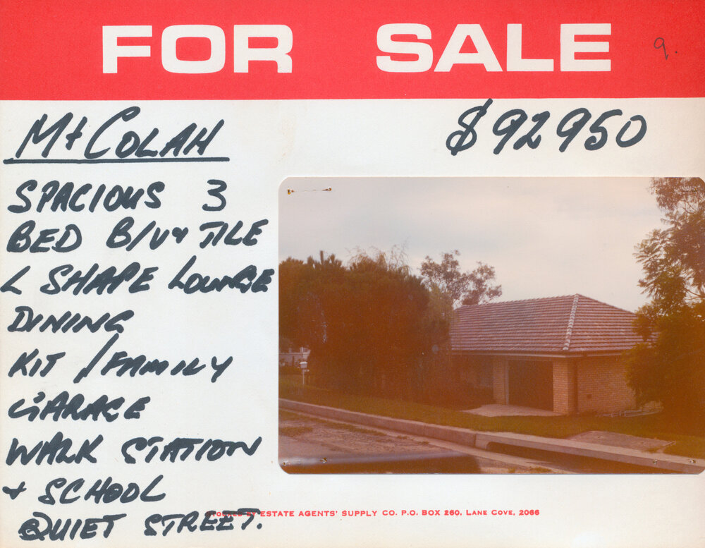 Real Estate Advertisement - Mount Colah