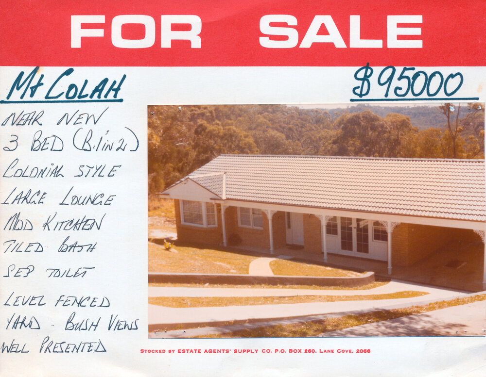 Real Estate Advertisement - Mount Colah