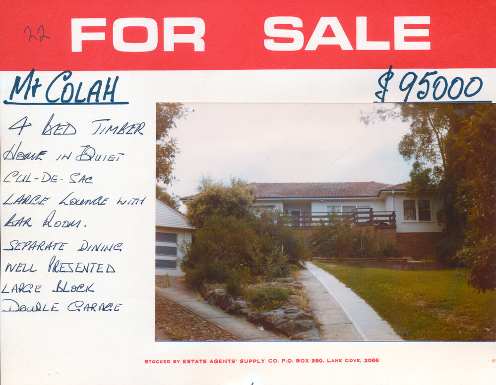 Real Estate Advertisement - Mount Colah